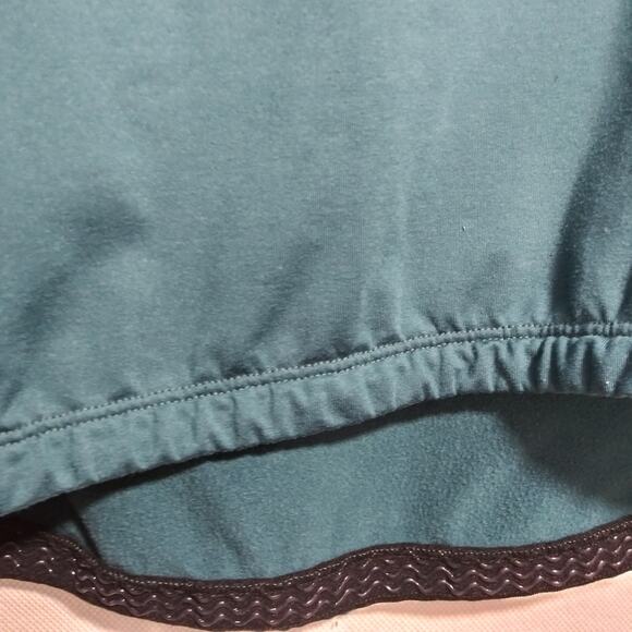 Horseware Thea Tech Quarter Zip Fleece - Galactic Teal/Dynamite Print Size M - Picture 6 of 11